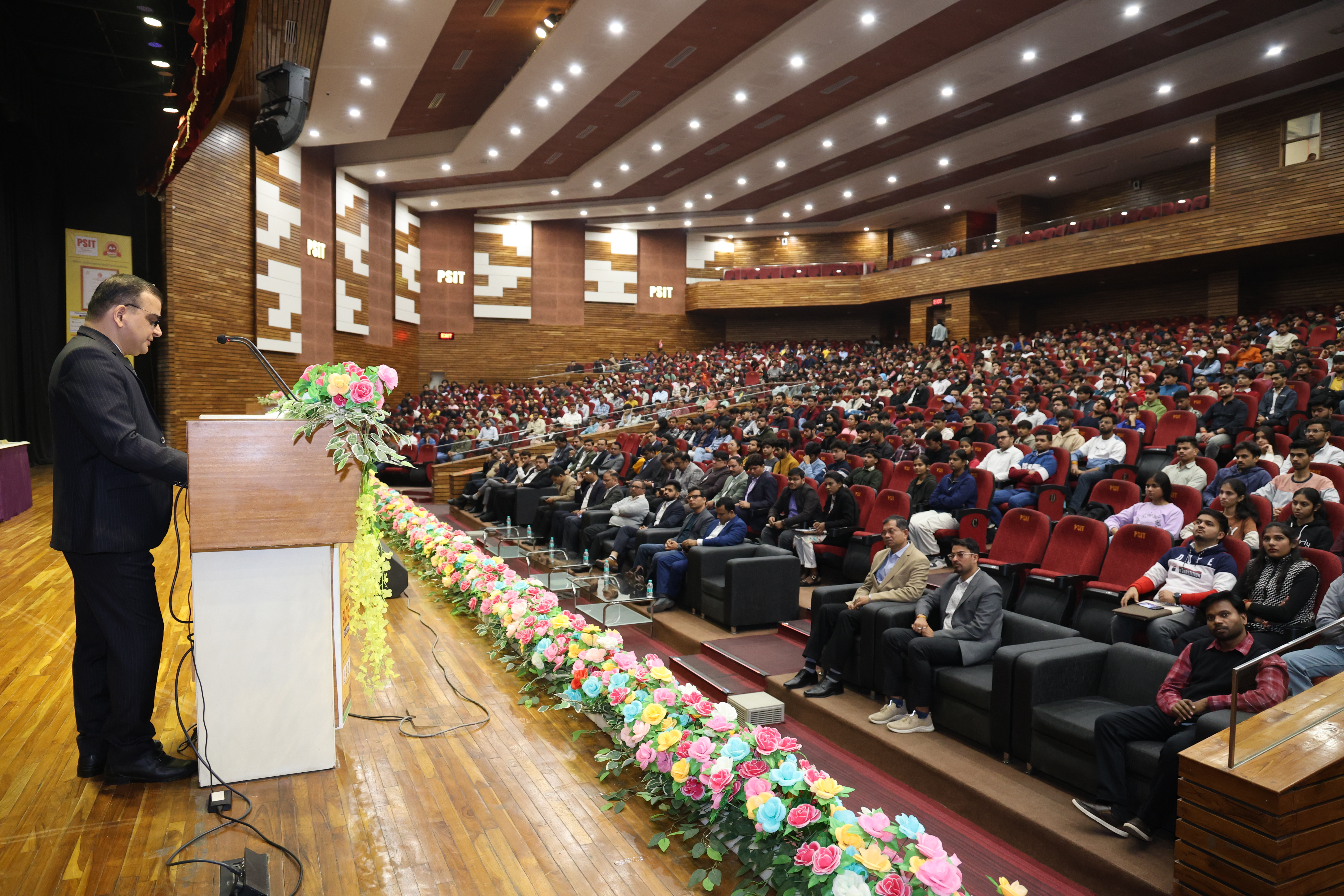PSIT Kanpur campus auditorium view