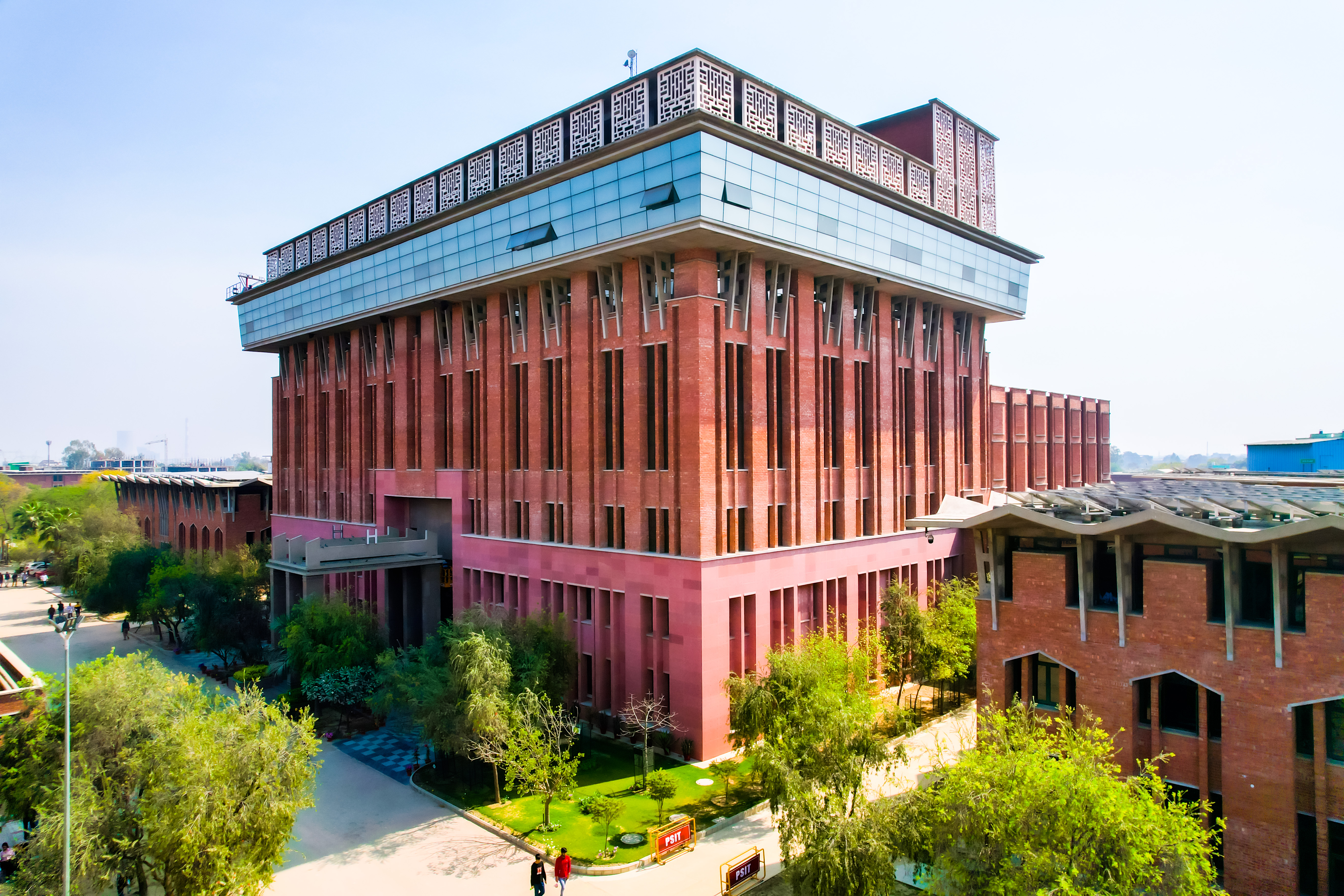 PSIT Kanpur campus aerial view